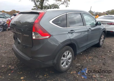2013 Honda Cr-V Ex-L z USA, uszkodzony, nr VIN 2HKRM4H77DH644804